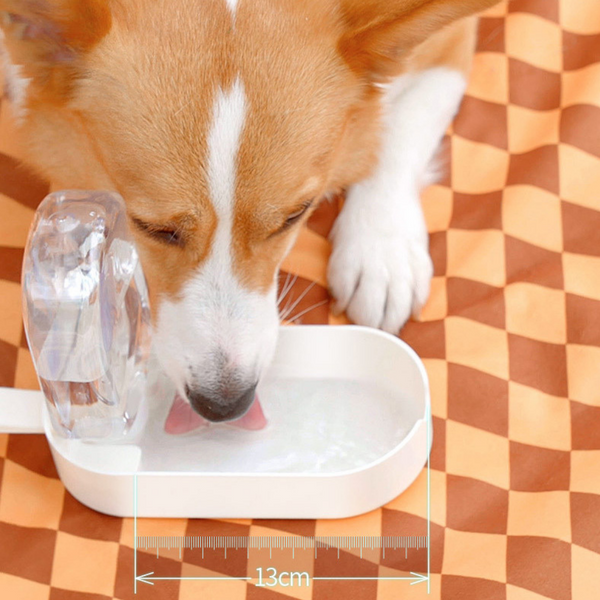 Pakeway Ice Cream Pet Travel Bottle - Yellow