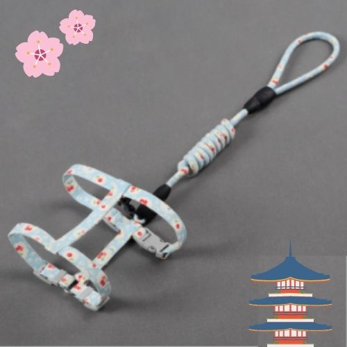 Japanese Inspired Cat Dog Walking Leash