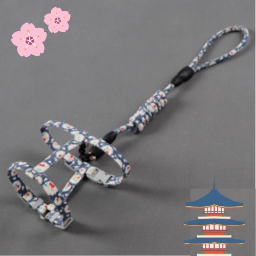 Japanese Inspired Cat Dog Walking Leash