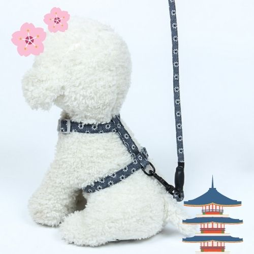 Japanese Inspired Cat Dog Walking Leash