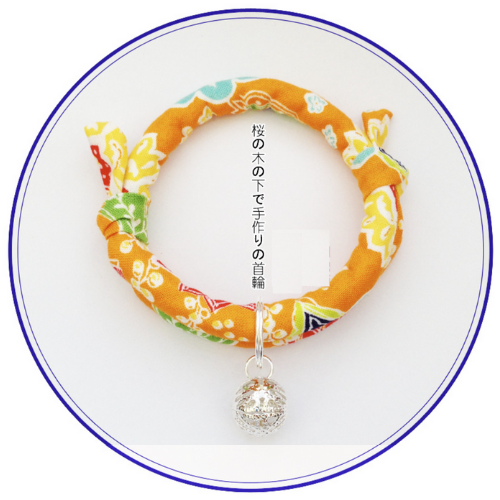 Japanese Inspired Pet Cat Collar