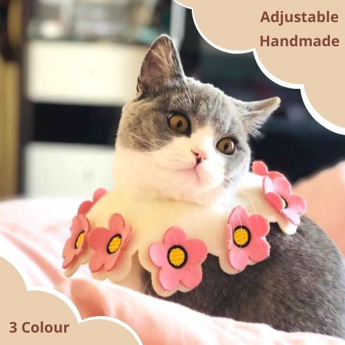 Dog Cat Wool Collar Cute Neck Scarf