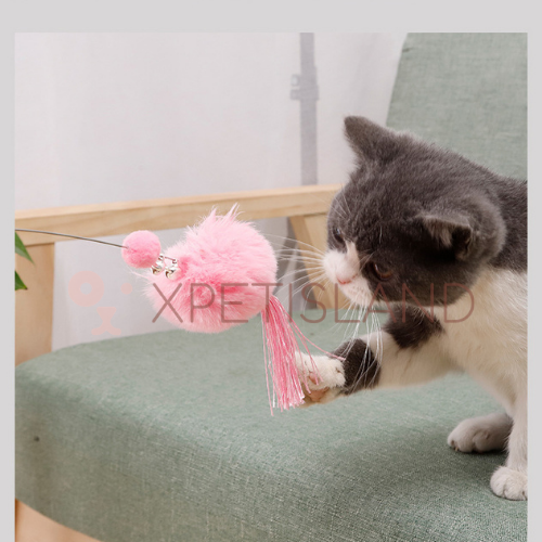 Cat Teaser Wand Gift Set - 3 Pcs