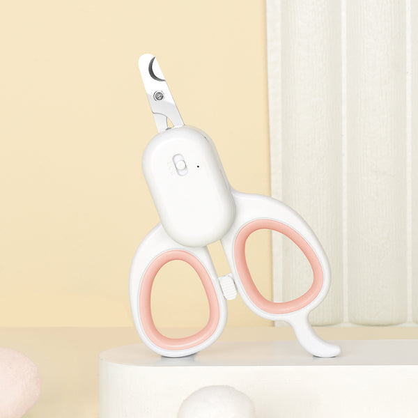 PAKEWAY Cat Nail Cilpper With LED - Pink