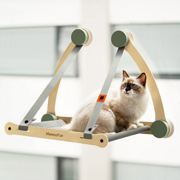 Mewoofun Cat Window Hammock Bed