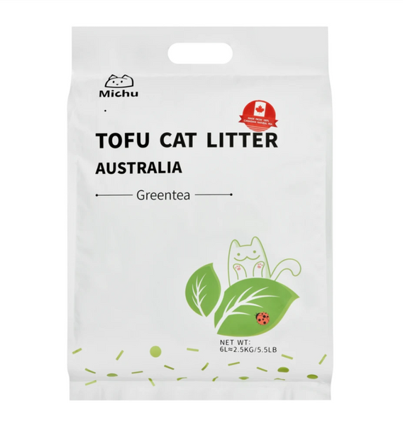Furrytail Michu Natural Clumping Tofu Cat Litter 2.5kg/6L
