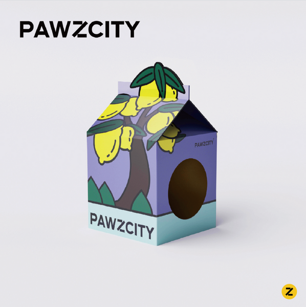 PAWZCITY Tetra-Pak Cat Scratcher House