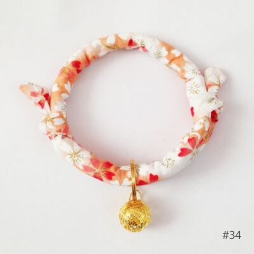Japanese Inspired Pet Cat Collar