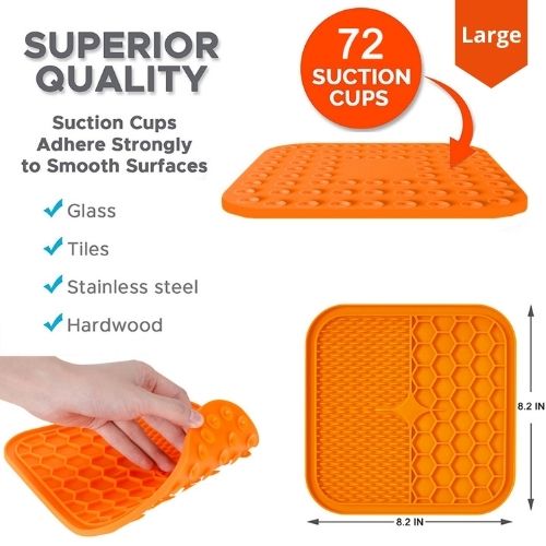 Pet Lick Mat Dog Cat Slow Feeder