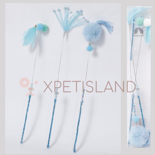 Cat Teaser Wand Gift Set - 3 Pcs