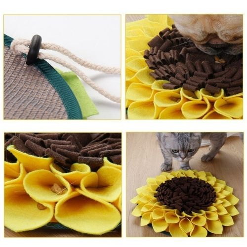 Dog Sniffing Pad - Sunflower