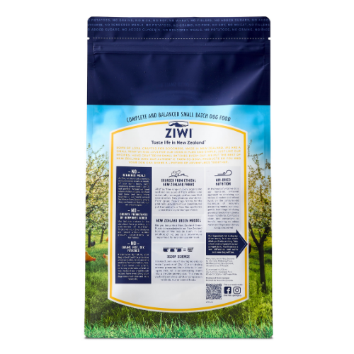 Ziwi Peak Air-Dried Dog Food - Chicken 2.5kg