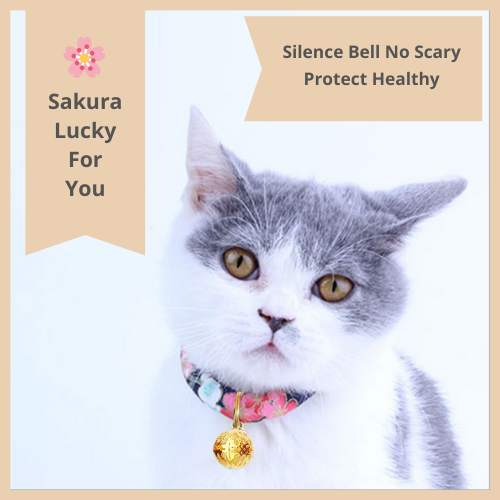 Japanese Inspired Pet Cat Collar