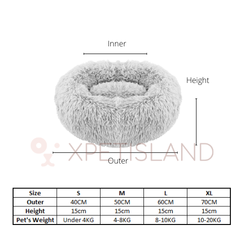 Pet Dog Cat Calming Bed