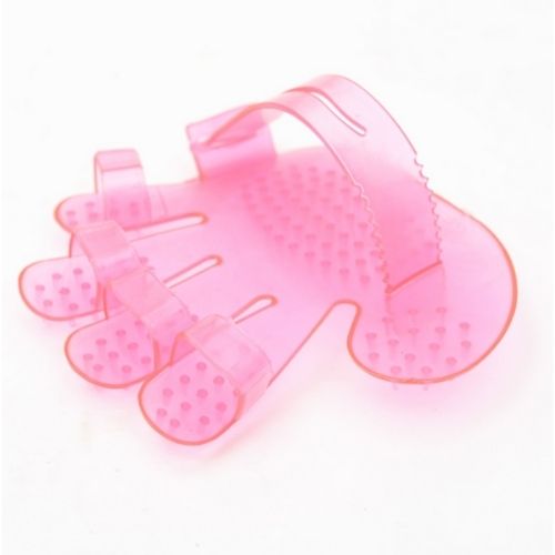 Grooming Glove Rubber Bath Brush Comb