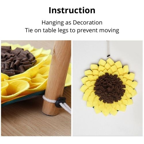Dog Sniffing Pad - Sunflower