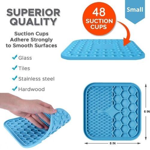 Pet Lick Mat Dog Cat Slow Feeder