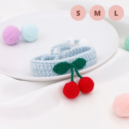 Dog Cat Wool Knitting Collar