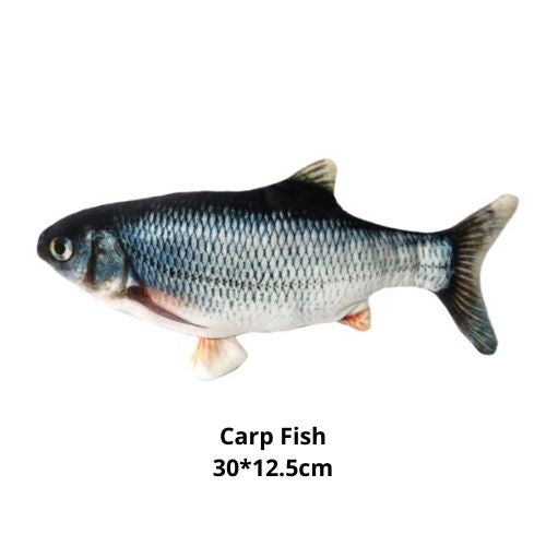 Cat USB Rechargeable Dancing Fish Electric Toy