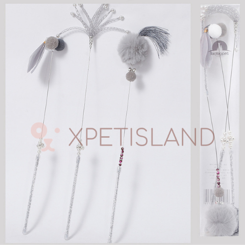 Cat Teaser Wand Gift Set - 3 Pcs
