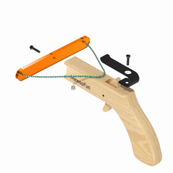 Mewoofun Catapult Teaser Wand Stick for Cat