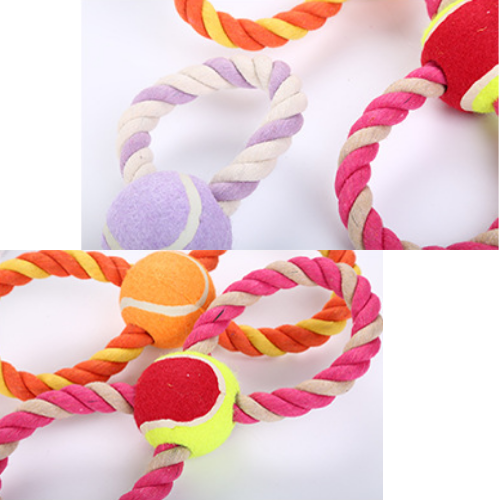 Dog Baseball Chewable Toy - 1PC