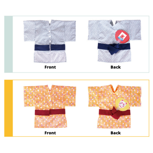 PURLAB Summer Kimono Pet Costume