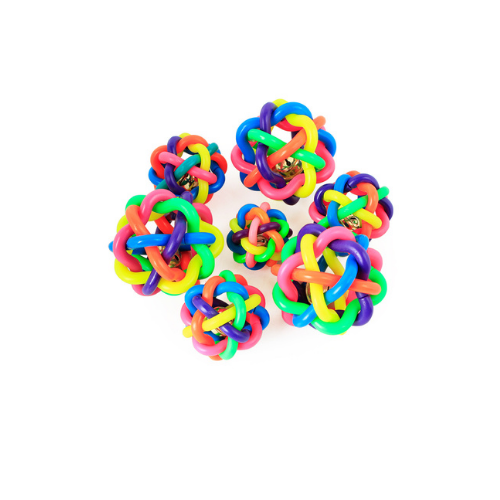 Dog Rainbow Chewable Fetching Ball