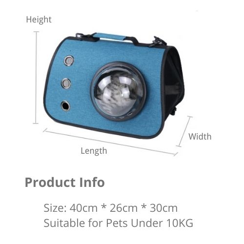 Pet Carrier Foldable Travel Space Capsule