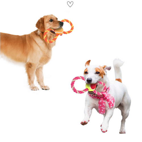 Dog Baseball Chewable Toy - 1PC