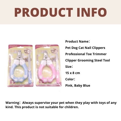 Pet Dog Cat Small Nail Clipper