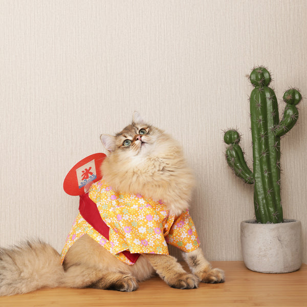 PURLAB Summer Kimono Pet Costume
