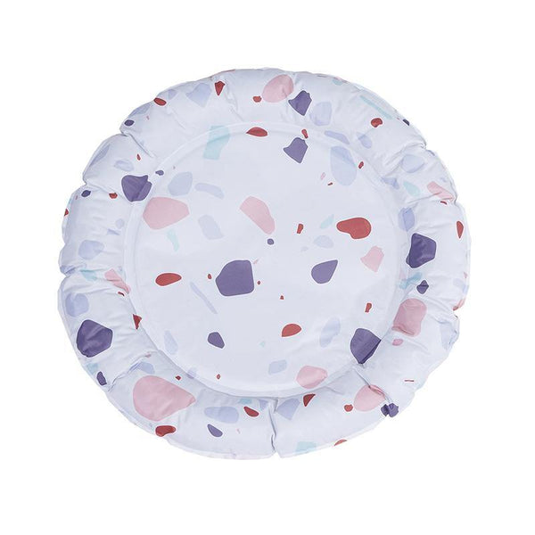 ZEZE Marbel Pattern Pet Cooling Bed