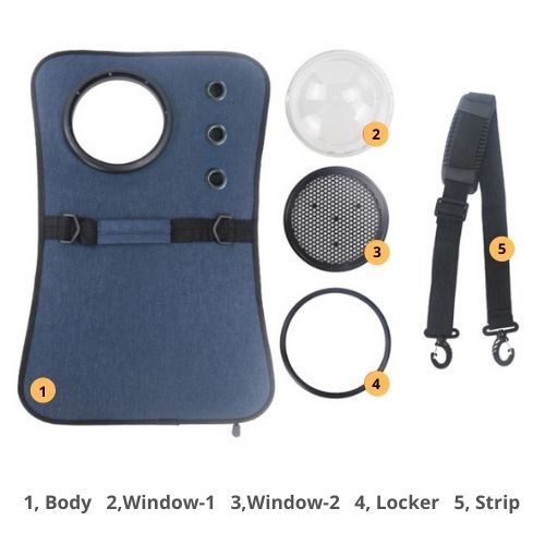 Pet Carrier Foldable Travel Space Capsule