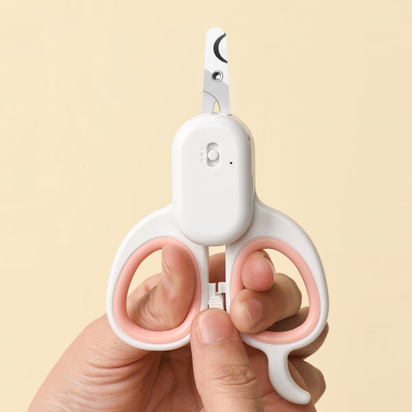 PAKEWAY Cat Nail Cilpper With LED - Grey