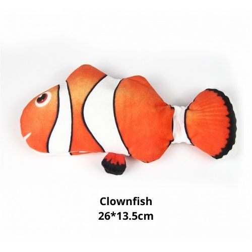 Cat USB Rechargeable Dancing Fish Electric Toy