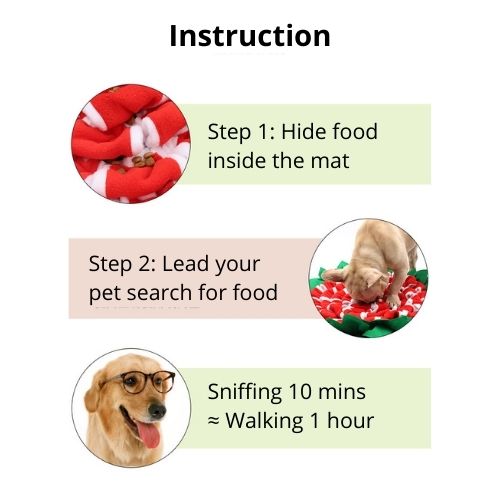 Dog Sniffing Pad Nose Training Mat
