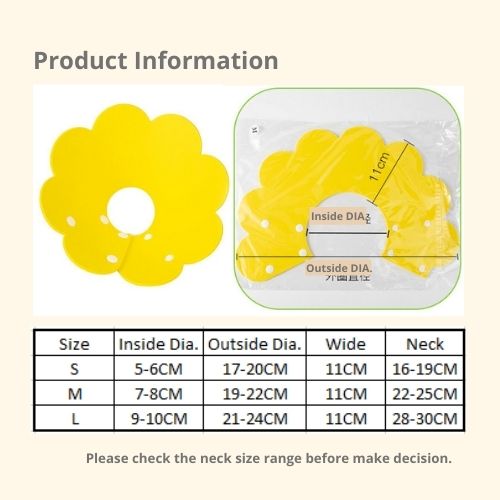 Pet Adjustable Soft Healing Cone Elizabethan Collar