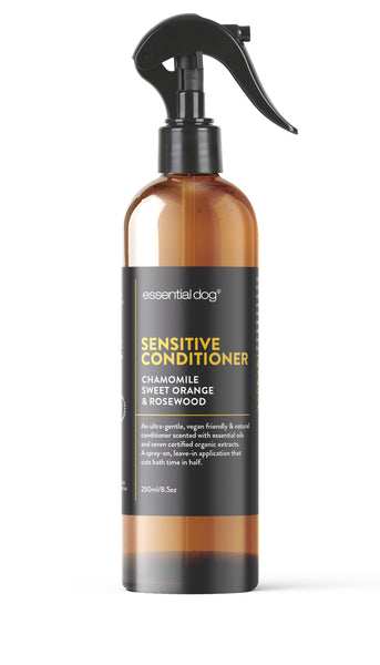 Essential Dog Sensitive Dog Conditioner: Chamomile, Sweet Orange & Rosewood 250ml