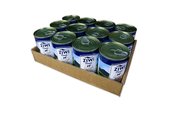 Ziwi Peak Dog Canned Wet Food - Beef 390g - 12PK