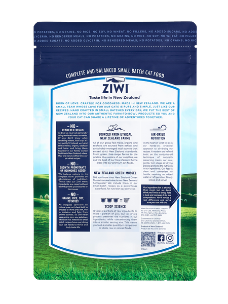 Ziwi Peak Air-Dried Cat Food - Lamb 1kg