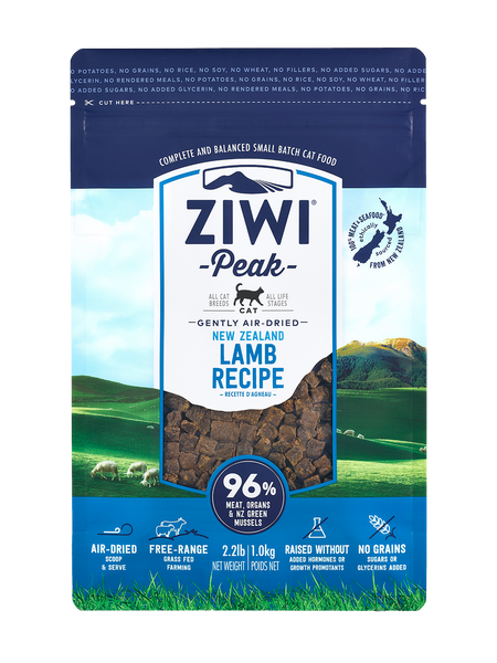 Ziwi Peak Air-Dried Cat Food - Lamb 1kg