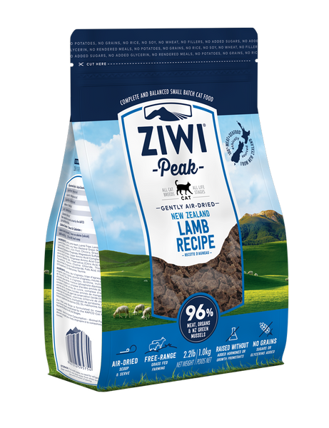 Ziwi Peak Air-Dried Cat Food - Lamb 1kg