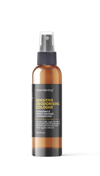 Essential Dog Sensitive Dog Deodoriser: Chamomile, Sweet Orange & Rosewood 125ml