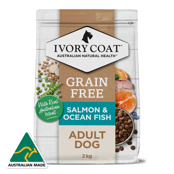 IVORY COAT DOG OCEAN FISH SALMON 2KG