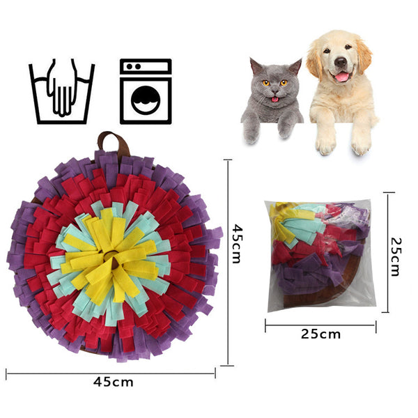 Dog Sniffing Pad Treats Feeding Mat
