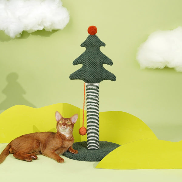 ZEZE Pine Tree Scratching Post