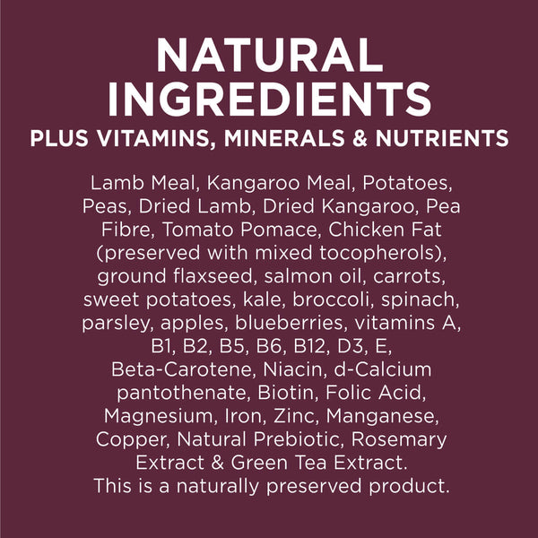 IVORY COAT DOG LAMB & KANGAROO 2KG