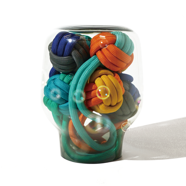 PAWZCITY Interactive Rope Ball With Loop