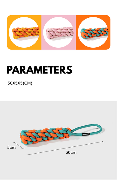 PAWZCITY Interactive Rope Stick With Loop